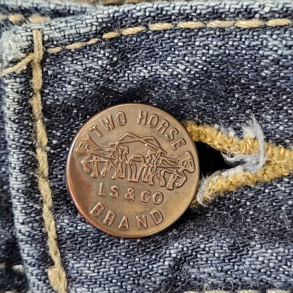 LEVIS 514 Jeans 30x29 (32x30) Faded All-Over Blue - Picture 10 of 16